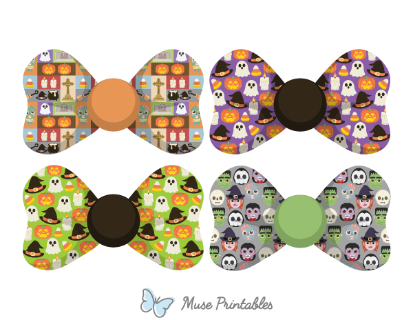Halloween Bow Tie Photo Booth Prop