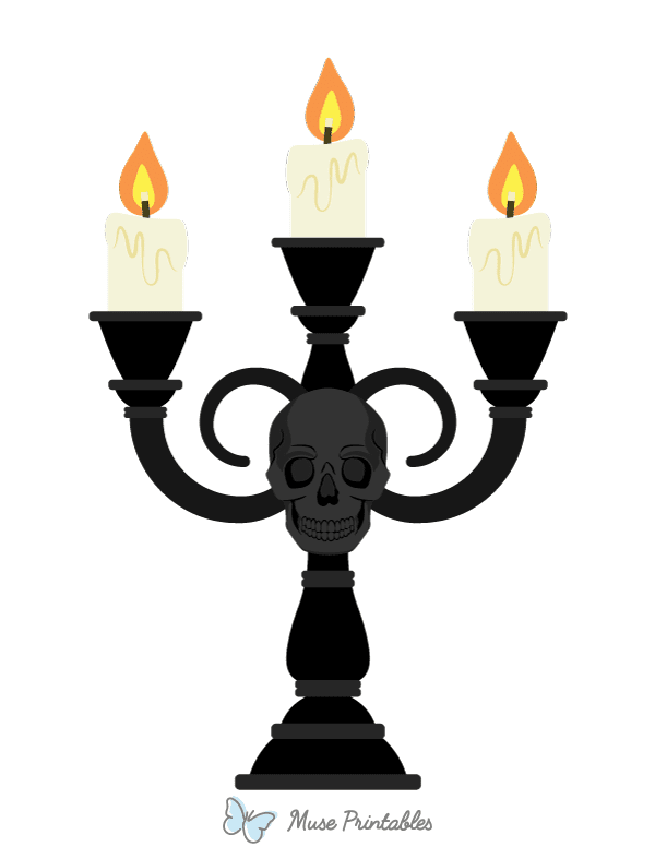 Halloween Candelabra Photo Booth Prop