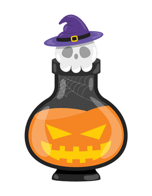 Halloween Potion Photo Booth Prop