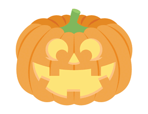 Happy Jack-o'-lantern Photo Booth Prop