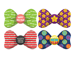 Happy New Year Bow Tie Photo Booth Prop