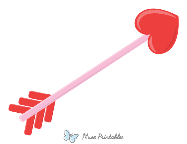 Heart-Tipped Arrow Photo Booth Prop