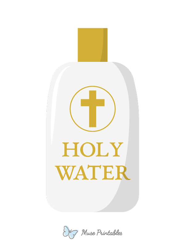 Holy Water Photo Booth Prop