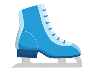 Ice Skate Photo Booth Prop