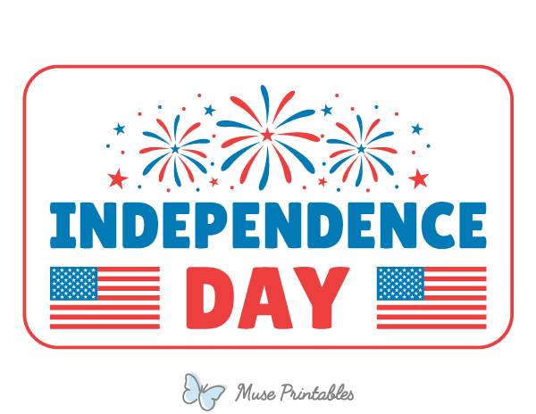 Independence Day Photo Booth Prop