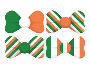 Irish Flag Bow Tie Photo Booth Prop