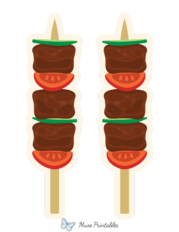 Kebab Photo Booth Prop