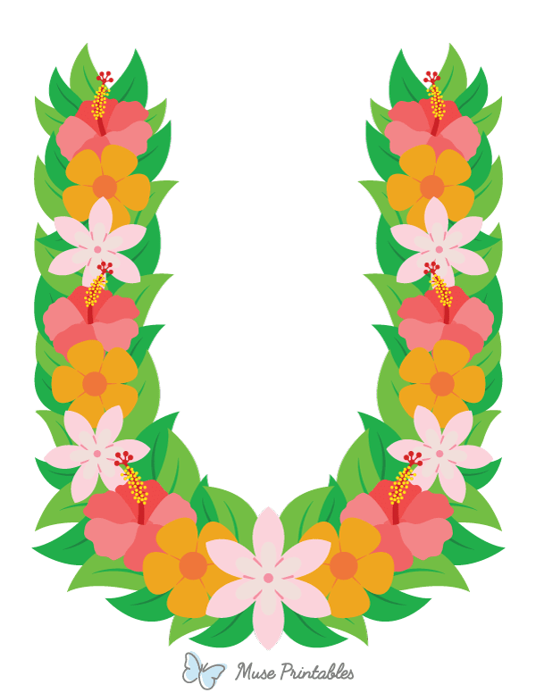 Lei Photo Booth Prop