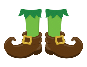 Leprechaun Feet Photo Booth Prop