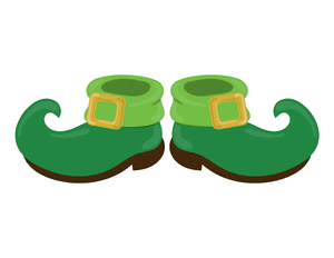 Leprechaun Shoes Photo Booth Prop