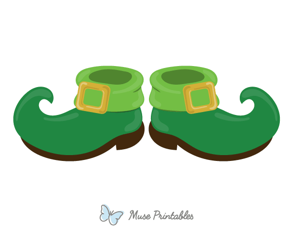 Leprechaun Shoes Photo Booth Prop