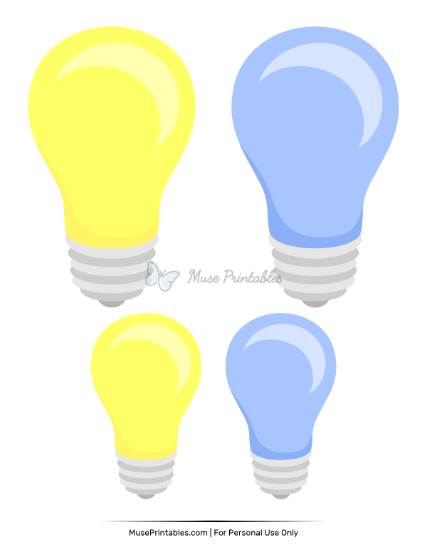 Light Bulb Photo Booth Prop