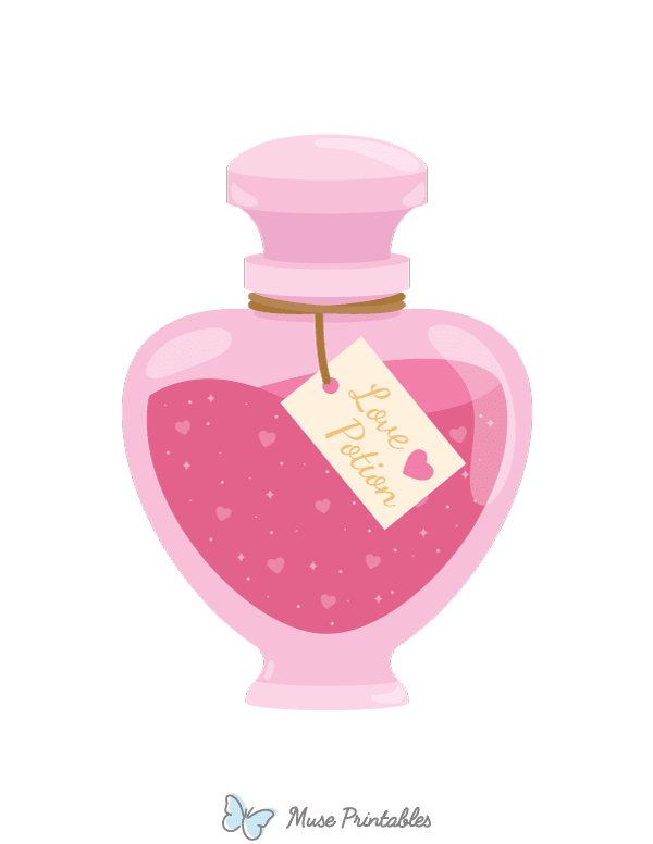 Love Potion Photo Booth Prop
