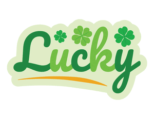 Lucky Four Leaf Clover Photo Booth Prop