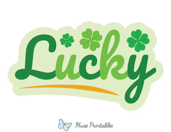 Lucky Four Leaf Clover Photo Booth Prop