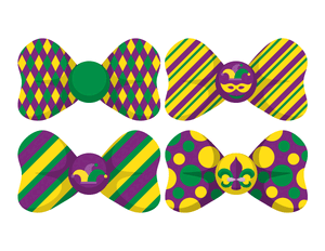 Mardi Gras Bow Tie Photo Booth Prop