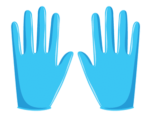 Medical Gloves Photo Booth Prop