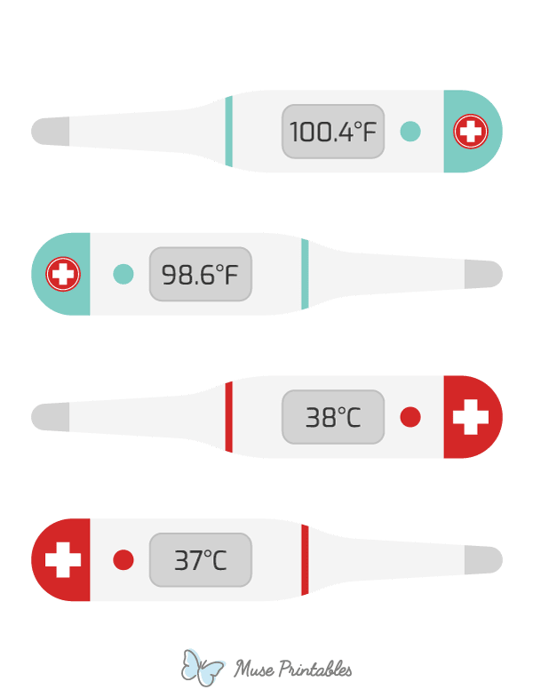 Medical Thermometer Photo Booth Prop