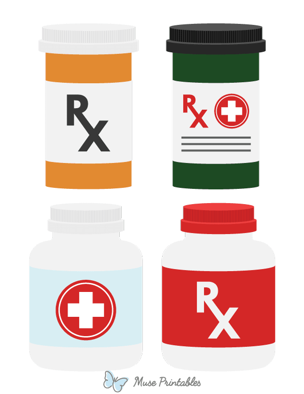 Medicine Bottle Photo Booth Prop