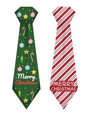 Merry Christmas Tie Photo Booth Prop