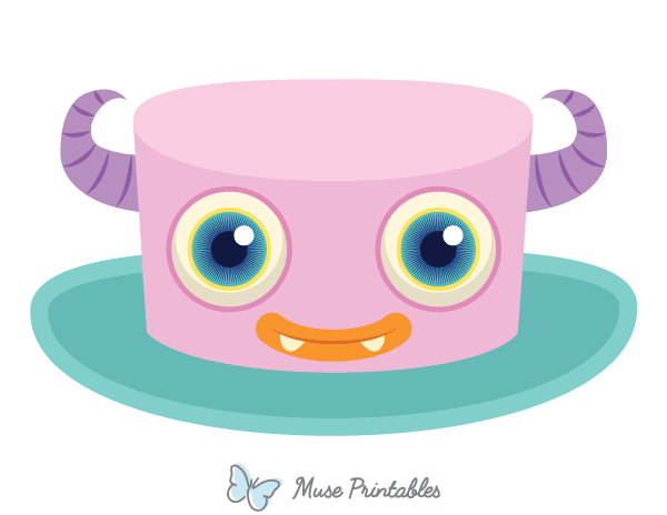 Monster Hat Photo Booth Prop