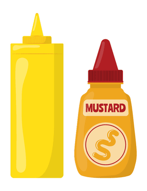 Mustard Photo Booth Prop