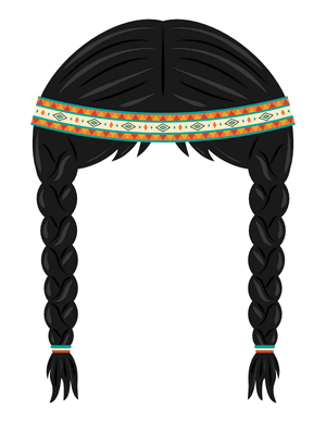 Native American Headdress Photo Booth Prop
