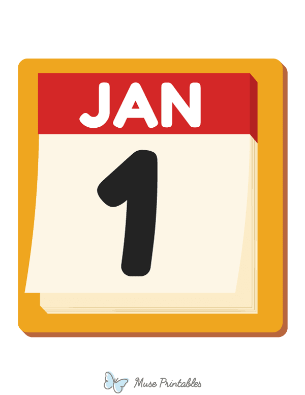 New Year Calendar Photo Booth Prop