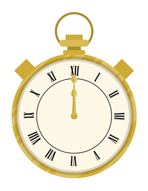 New Year Watch Photo Booth Prop