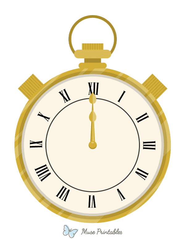 New Year Watch Photo Booth Prop