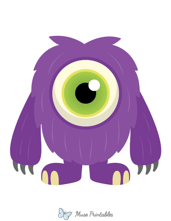 One Eyed Monster Photo Booth Prop
