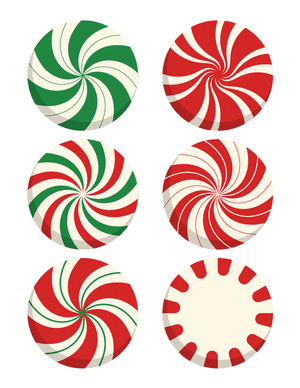 Peppermint Candy Photo Booth Prop