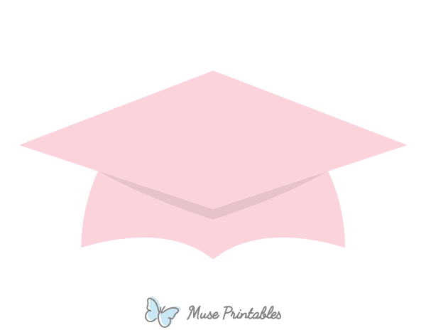 Pink Graduation Cap Photo Booth Prop