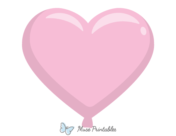 Pink Heart Balloon Photo Booth Prop