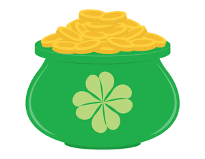 Pot of Gold Photo Booth Prop