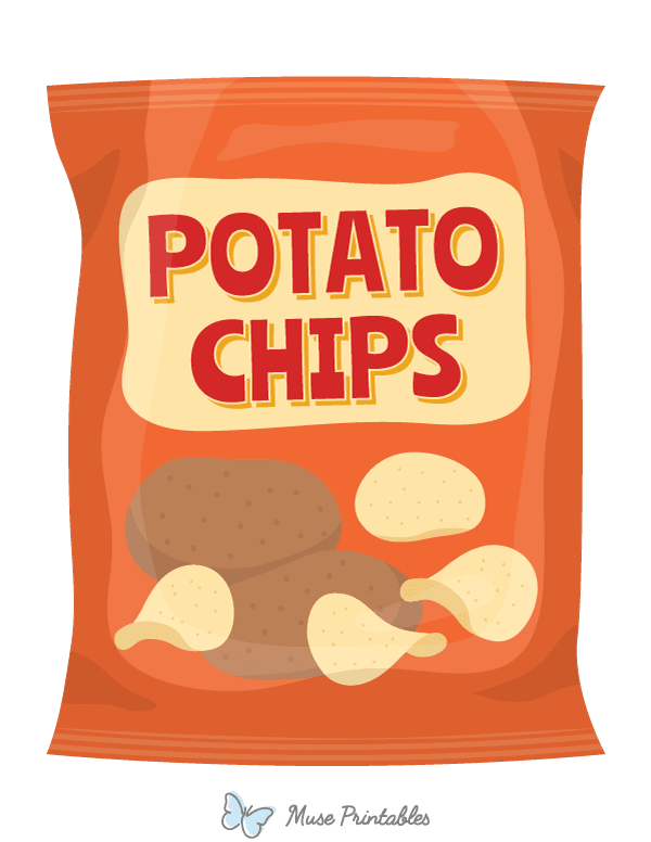 Potato Chips Photo Booth Prop
