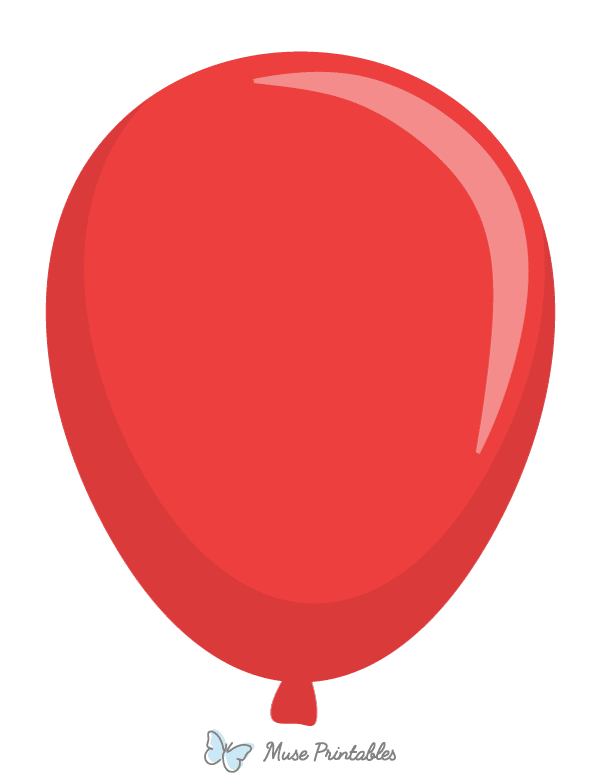 Red Balloon Photo Booth Prop