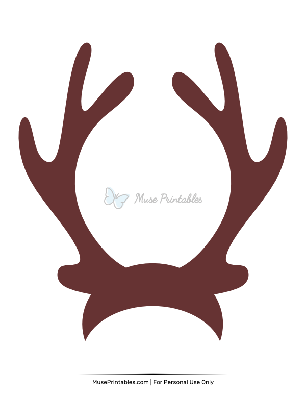 Reindeer Antlers Photo Booth Prop