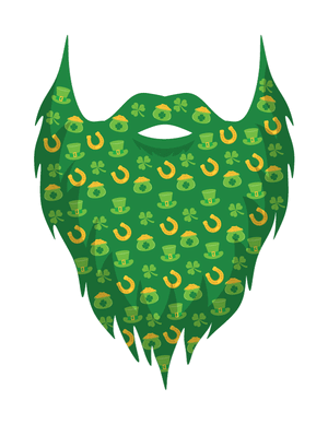 Saint Patrick's Day Beard Photo Booth Prop