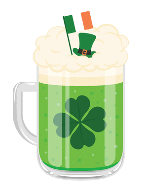 Saint Patrick's Day Beer Photo Booth Prop