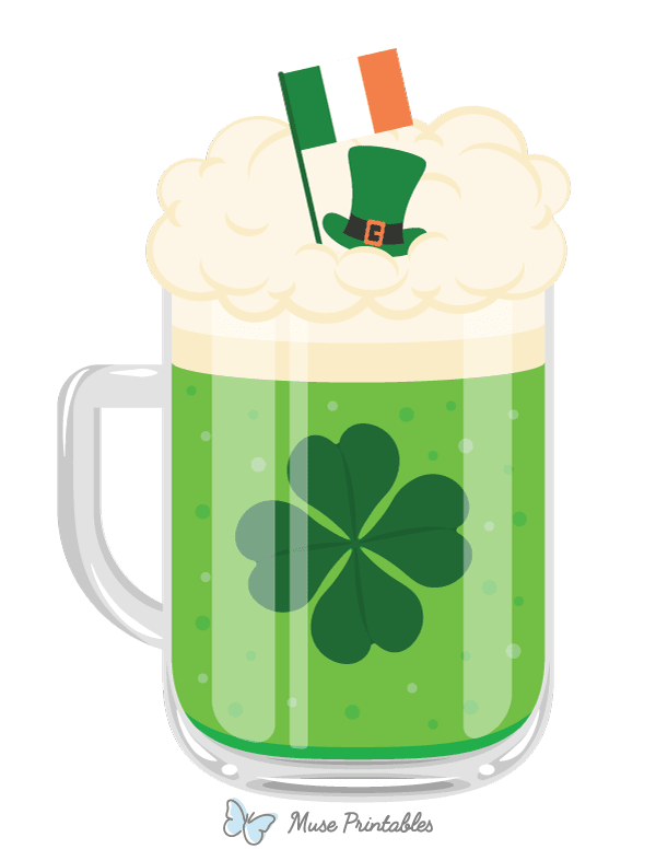 Saint Patrick's Day Beer Photo Booth Prop