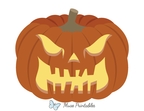 Scary Jack-o'-lantern Photo Booth Prop