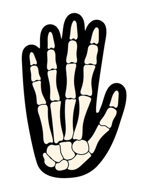 Skeleton Hand Photo Booth Prop