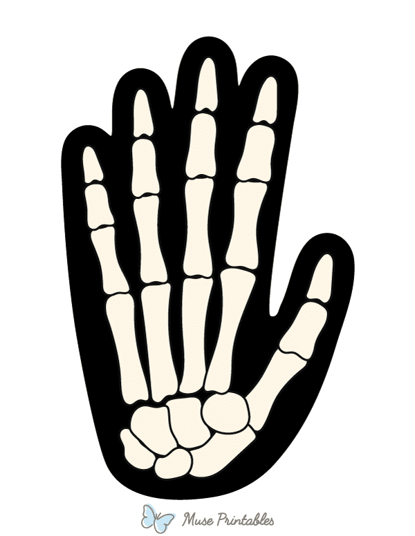 Skeleton Hand Photo Booth Prop