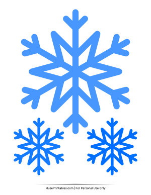 Snowflake Photo Booth Prop