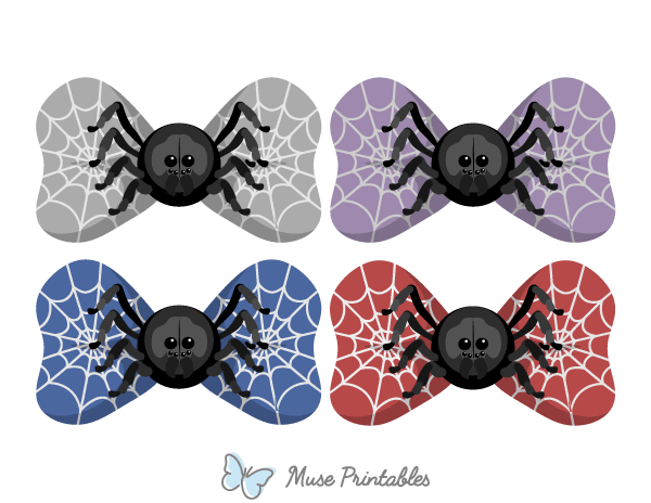 Spider Bow Tie Photo Booth Prop