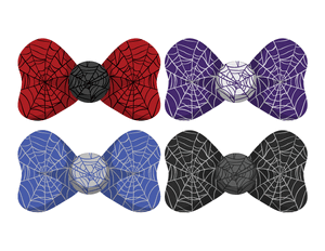 Spider Web Bow Tie Photo Booth Prop