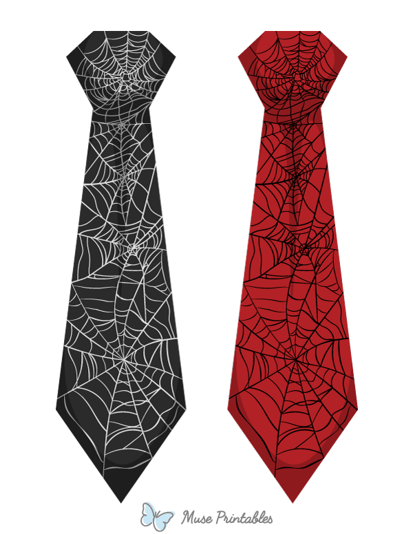 Spider Web Tie Photo Booth Prop