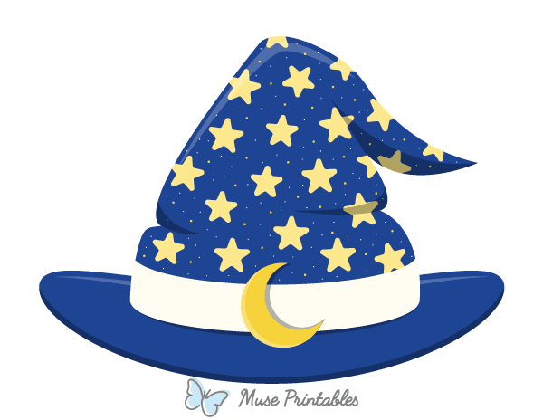 Starry Witch Hat Photo Booth Prop