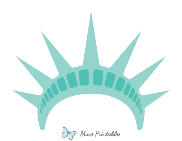 Statue of Liberty Crown Photo Booth Prop